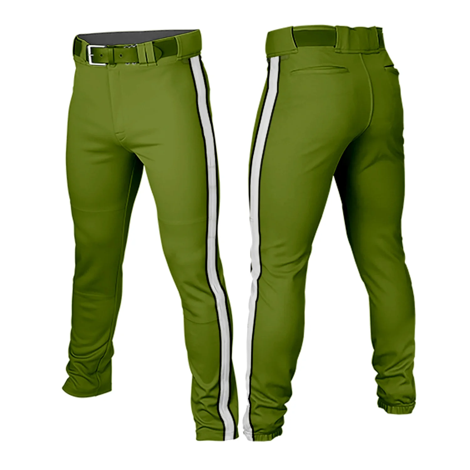 Custom Men Youth Traditional Baseball Game Pants Softball Training Uniform Breathable Casual Sports Trousers