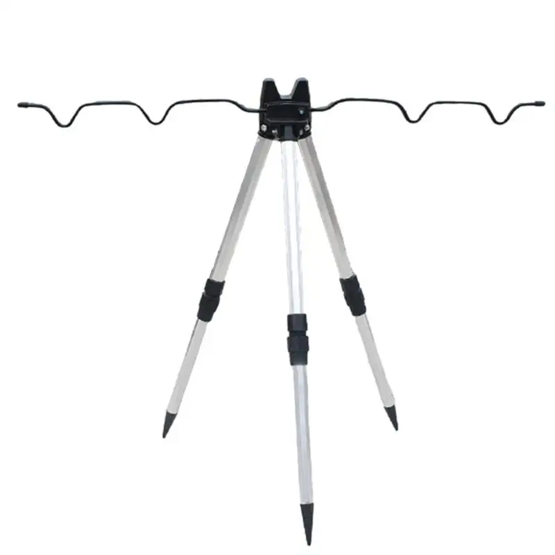 

Portable Carp Fishing Rod Holder Stand Fishing Pole Telescopic Tripod Stand Fishing Rod Holders Fishing Accessories