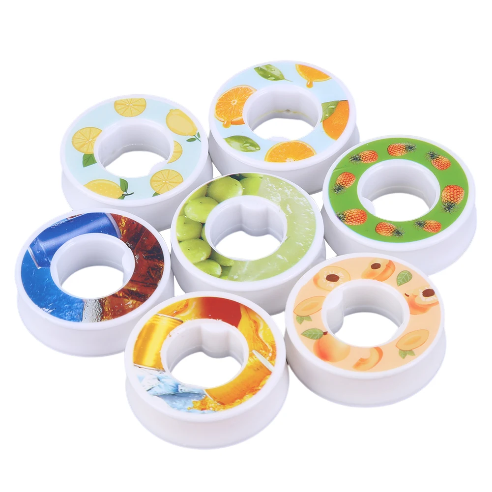 5/7PCS Multi-flavor Water Cup Fragrance Ring Scented Pods Air Flavor Pods For Flavoured Drinking Bottle Drink More Water 0 Sugar