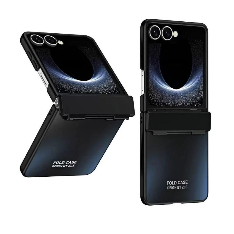 Für Samsung Galaxy Z Flip 8 7 6 5 4 3 Scharnierschutz-Hülle Stoßfeste Galvanisierte Schutzhülle Z Flip7 Flip6 Flip5