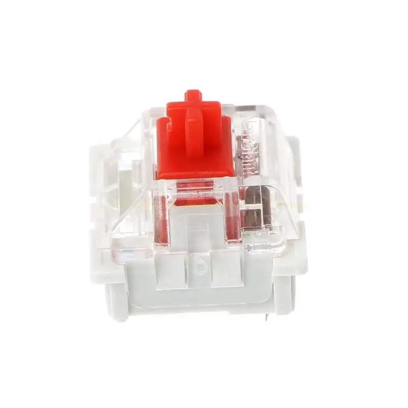 10 Stück rote Schalter für Kirschmx -Klon MX Switches Tester für die mechanische Tastatur anpassen DIY anpassen