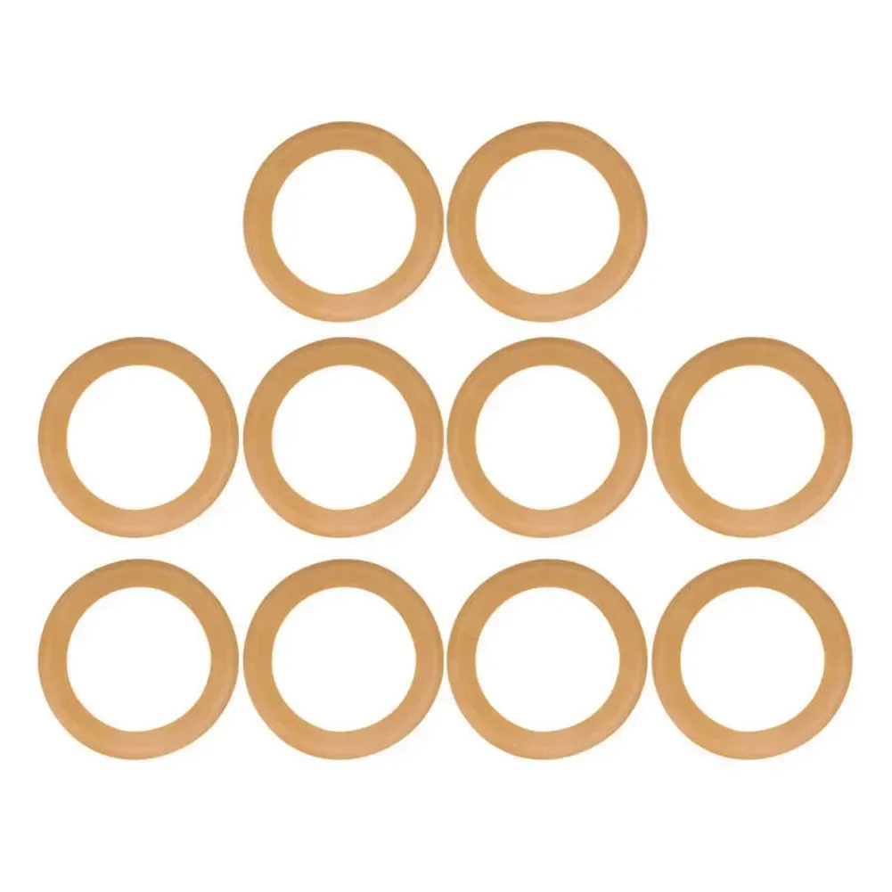 10pc Rubber Piston Ring Air Compressor Ring Spare Parts Air Pump Oil-Free Silent Insulated Pump Accessories For 550 600 750 950W