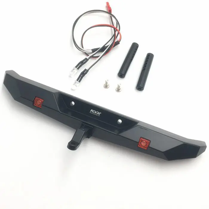 KYX simulation model car Axial scx10iii metal rear bumper 313 horseman hook rear collision avoidance