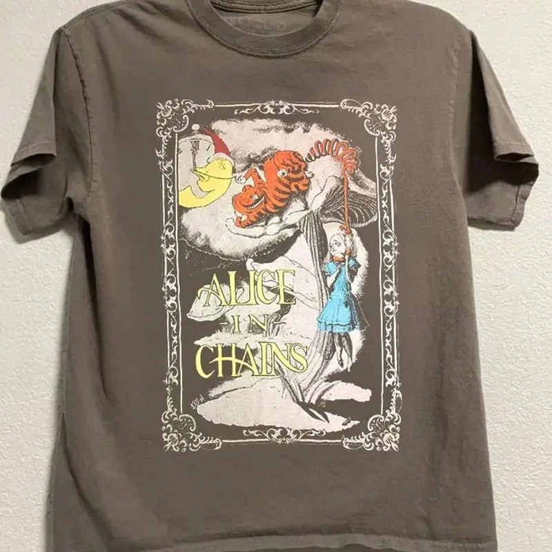 Alice In Chains Vintage 80s  T shirt For ANH504