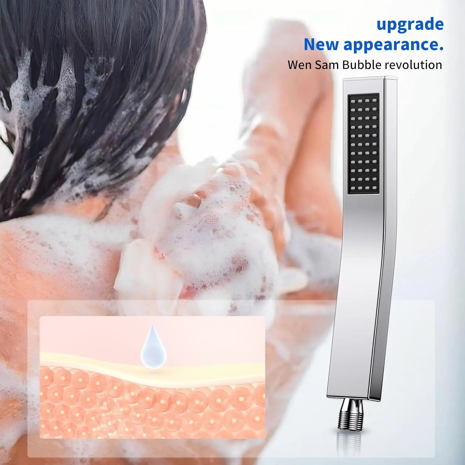 High Quality Toilet Shower Head Adjustable High Pressure Water Saving Shower Head Water Massage Shower Head Bathroom Accessories - view 6