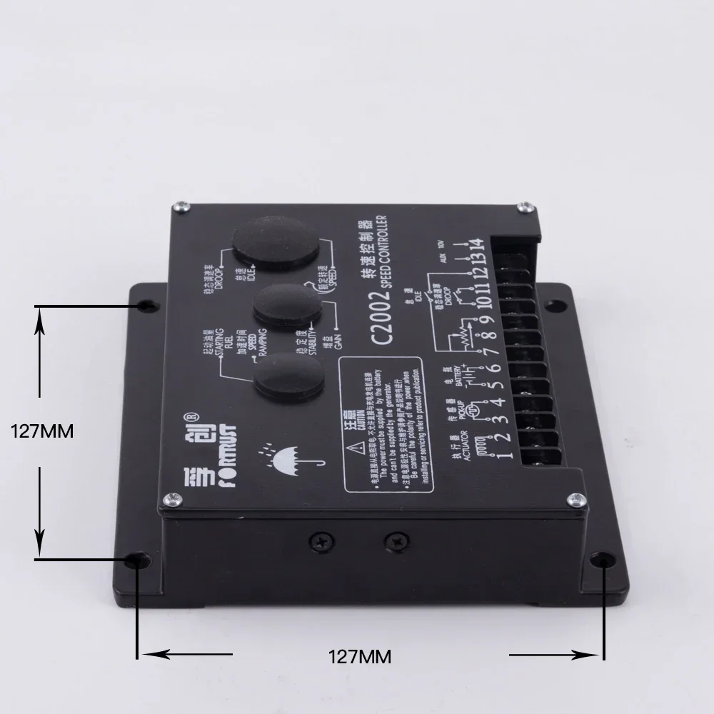 diesel generator dc motor speed controller for c2002