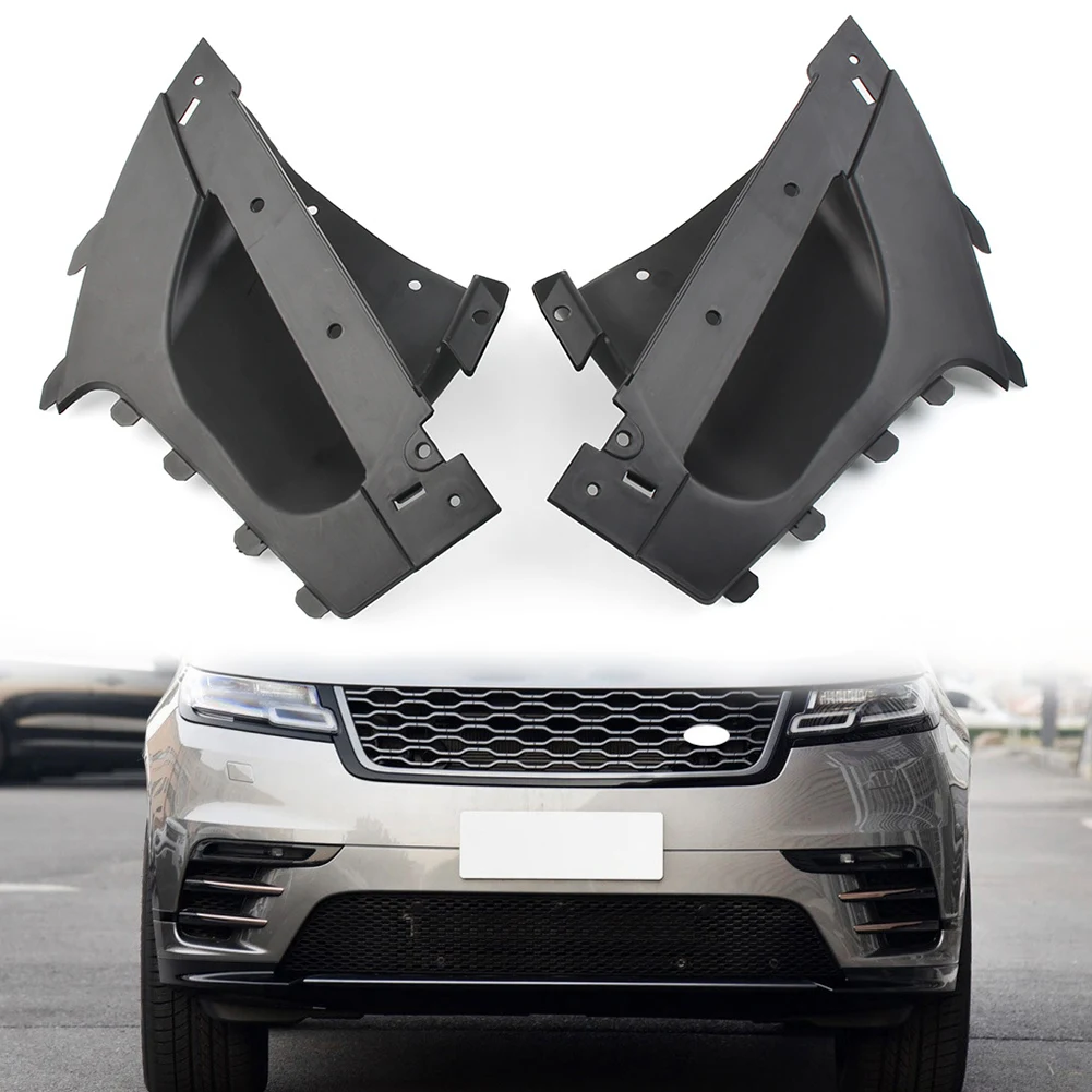 1 Pair Car Front Bumper Air Duct Cooling Vent For Land Rover Range Rover Velar 2017 2018 2019 2020 2021 2022 LR095013 LR095012