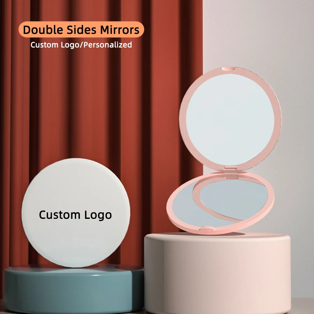 1 Pc Personalized Double Sided Mirrors Custom Wedding Guest Bridesmaid Proposal Party Favor Souvenir Birthday Girls Gift Ideas