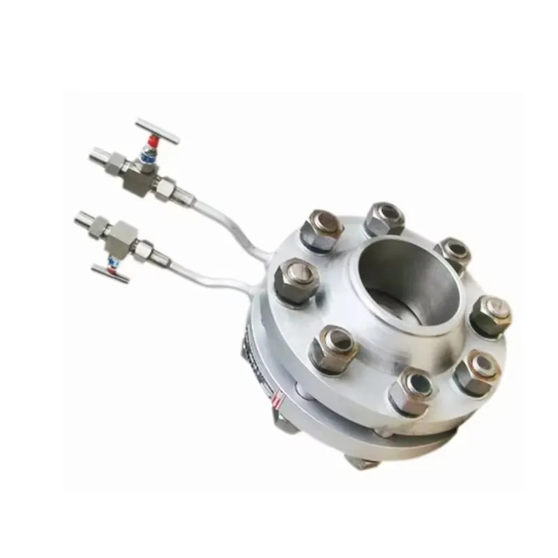 Orifice Flow Meter Differential Pressure Flow Meter Steam Gas Flow Meter Integrated DP Transmitter Flange Wafer Type