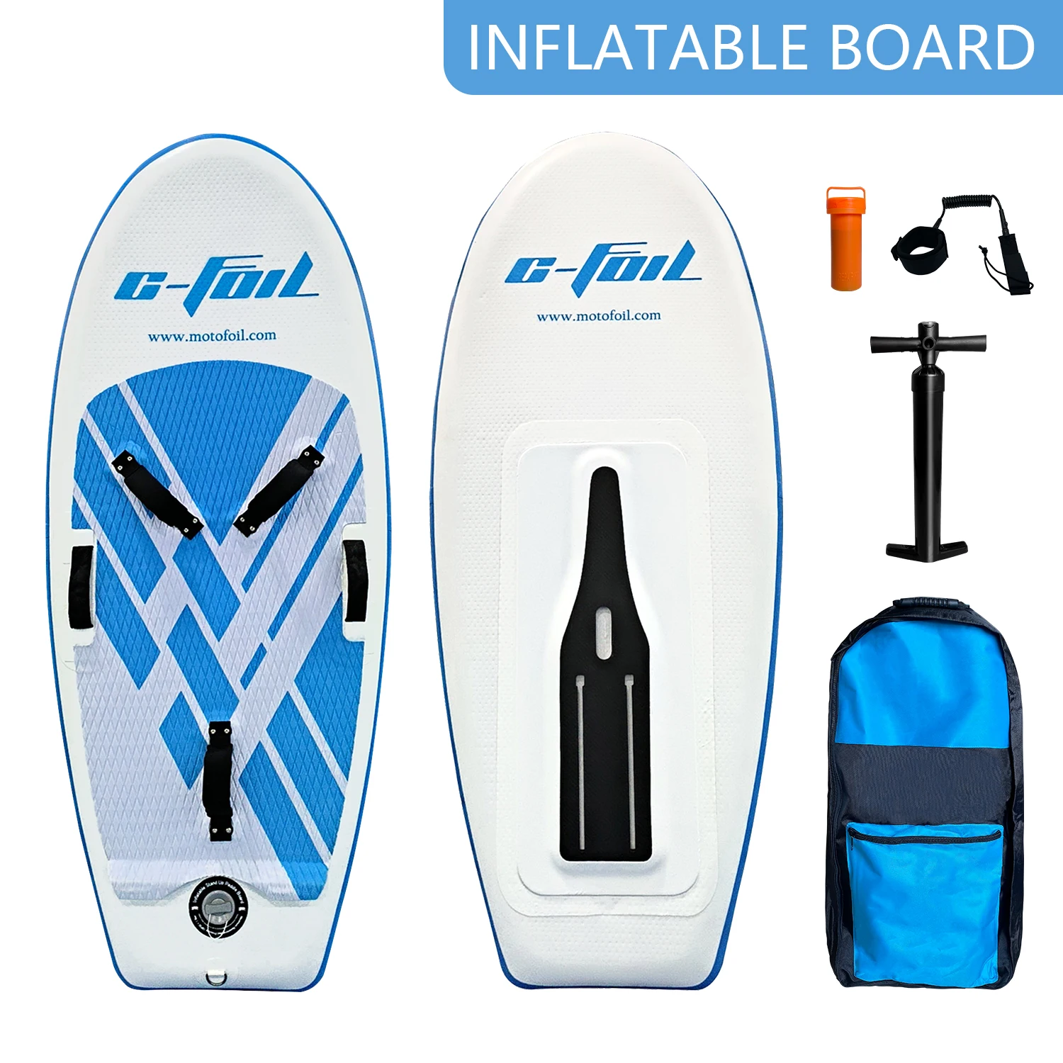 OEM Carbon Fiber Wingfoil Hydrofoil Set Beginner Water Sports Inflatable Plate Surfboard Wing Foil Board for Kitesurfing Pumping