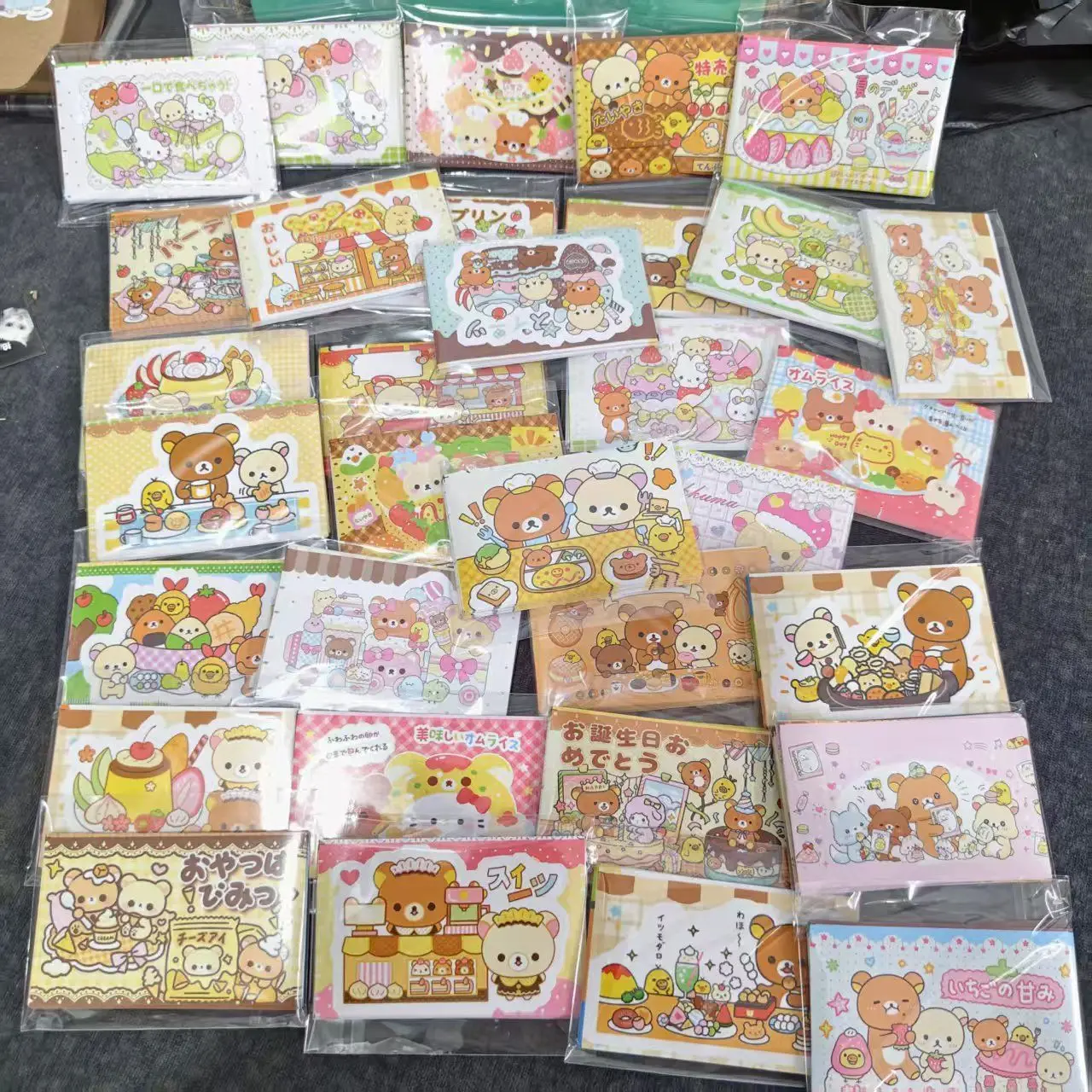 Rilakkuma Medium Paste Dopamine Alien Box Sealing Paste Cultural and Creative Gift Packaging Decoration Cute Sealing Paste