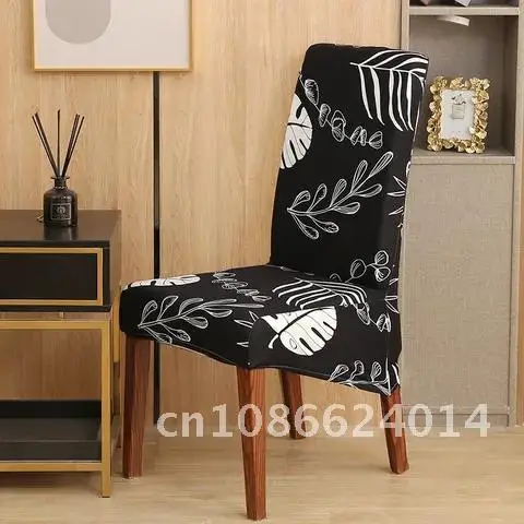 

Extra Large Printed Chair Cover Stretch Spandex High Back Chair Covers for Dining Room Wedding Hotel Banquet Home Kitchen Seat