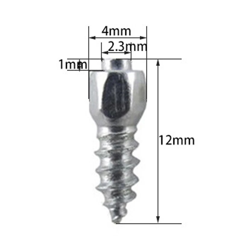 CHIZIYO Car Styling 100PCS 12mm Tires Studs Screw Spikes  Winter Tire Snow Chains Spikes For Truck SUV Motorcycle