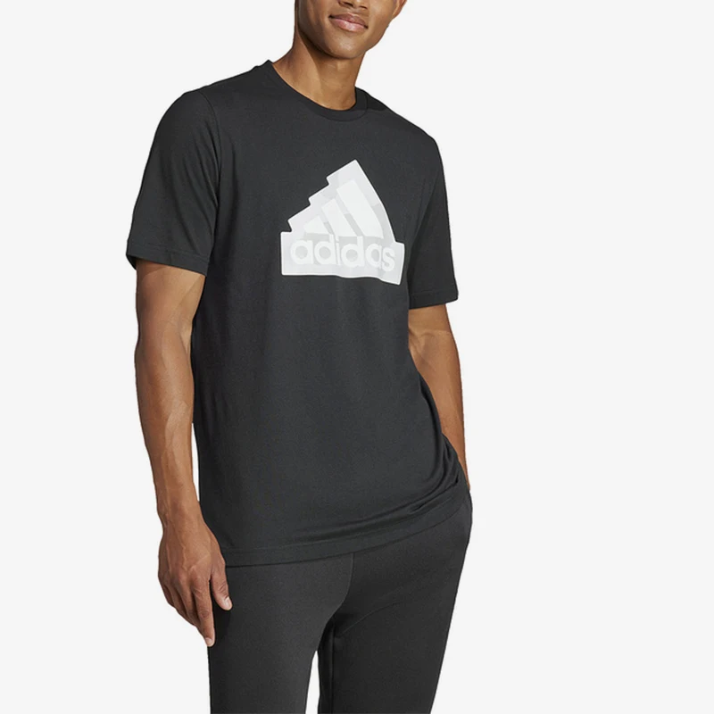

Adidas Authentic Summer New Men's Casual Breathable Round Neck Short Sleeve IS2855