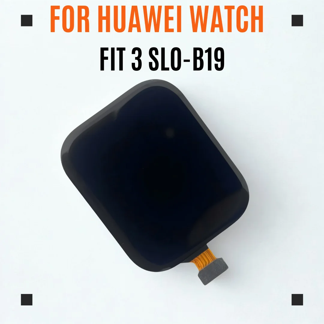 Original AMOLED For Huawei Watch Fit 3 SLO-B19 Smart Bracelet LCD Display Touch Screen For Huawei watch Fit 3