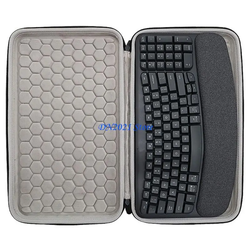 F3KE Keyboard Carrying Case Hard Shell Travel Carrying Keyboard Case Replacement