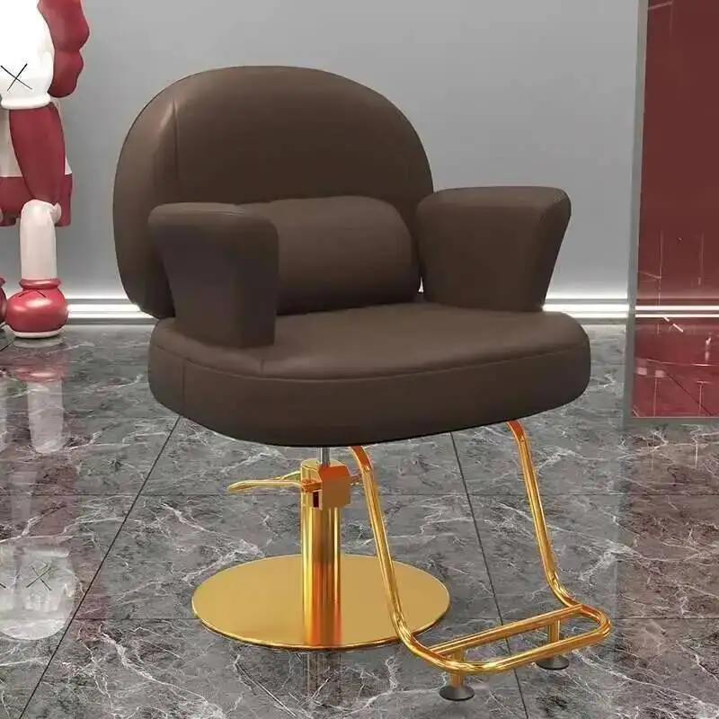 

Chair Hairdressing Red Cut Professional To Hair Barber Chairs For Barbershop Multifunctional Beauty Salon Washing Aesthetic Owl