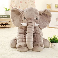 Elephant Height Large Plush Doll Toy Kids Sleeping Back Cushion Cute Stuffed Pillow Baby  Xmas Gift