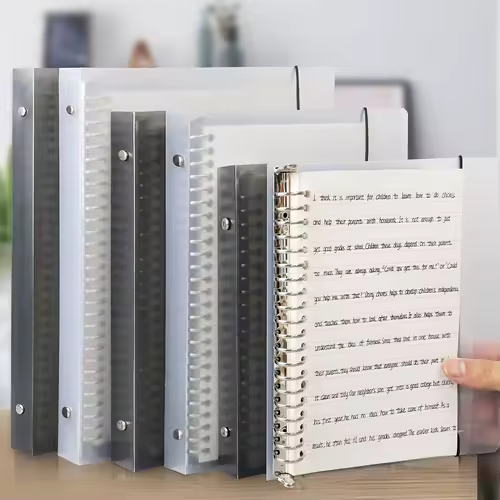 A4/B5/A5 Loose Leaf Refill Binder Notebook Blank/Line/Grid/Cornell Replacable Metal Ring Office&School Supplies Stationery - Image 6