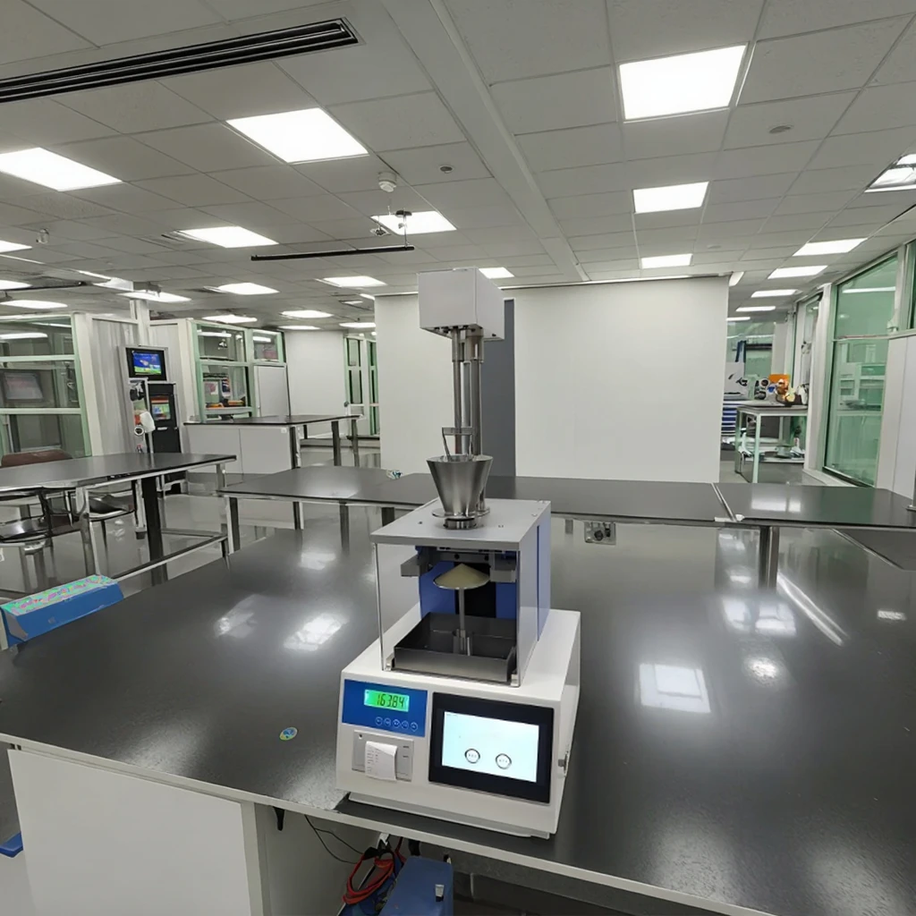 ISO 6186 ISO 4324 ISO 8393 High Precision Powder Fluidity Tester Intelligent Powder Fluidity Tester