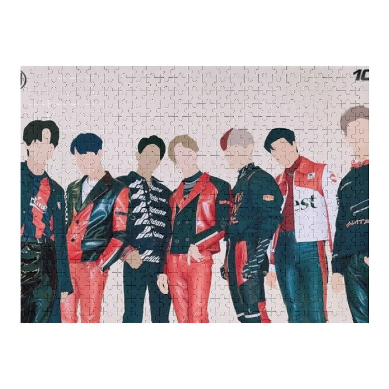 

Головоломка-головоломка SuperM Comeback 100, индивидуальный детский подарок для детей, персонализированная головоломка с детскими предметами