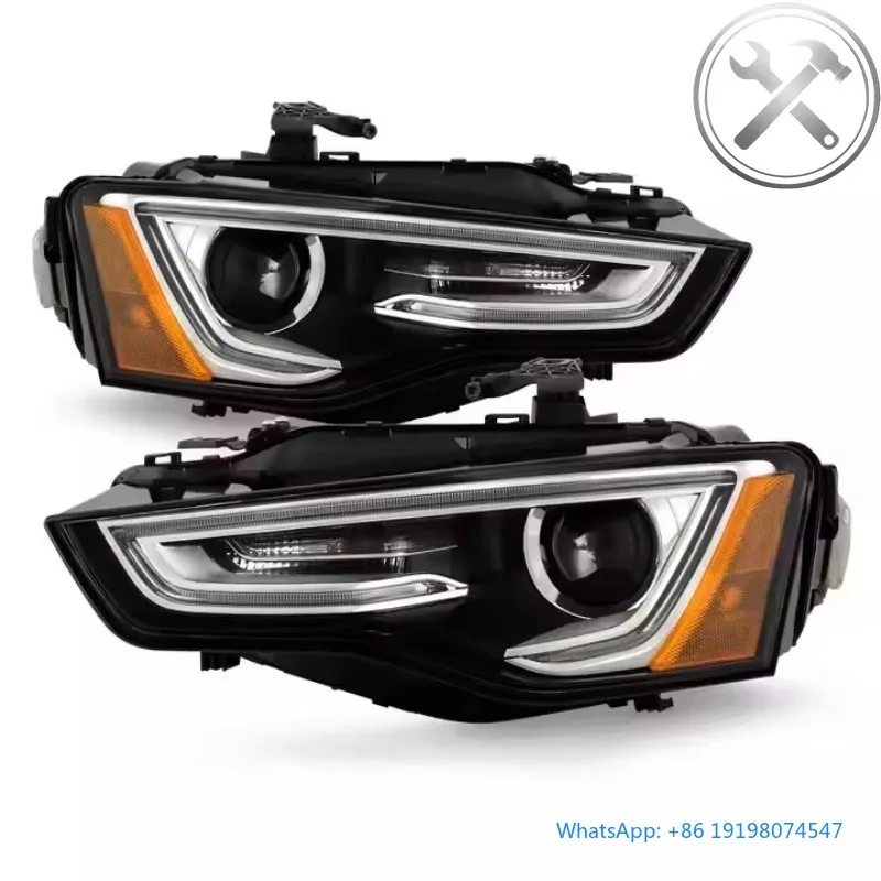 

2012 Mid Size Sedan H4 LED Headlight Assembly 12V 25W 2500LM 6000K Cool White High Brightness Waterproof Auto Parts