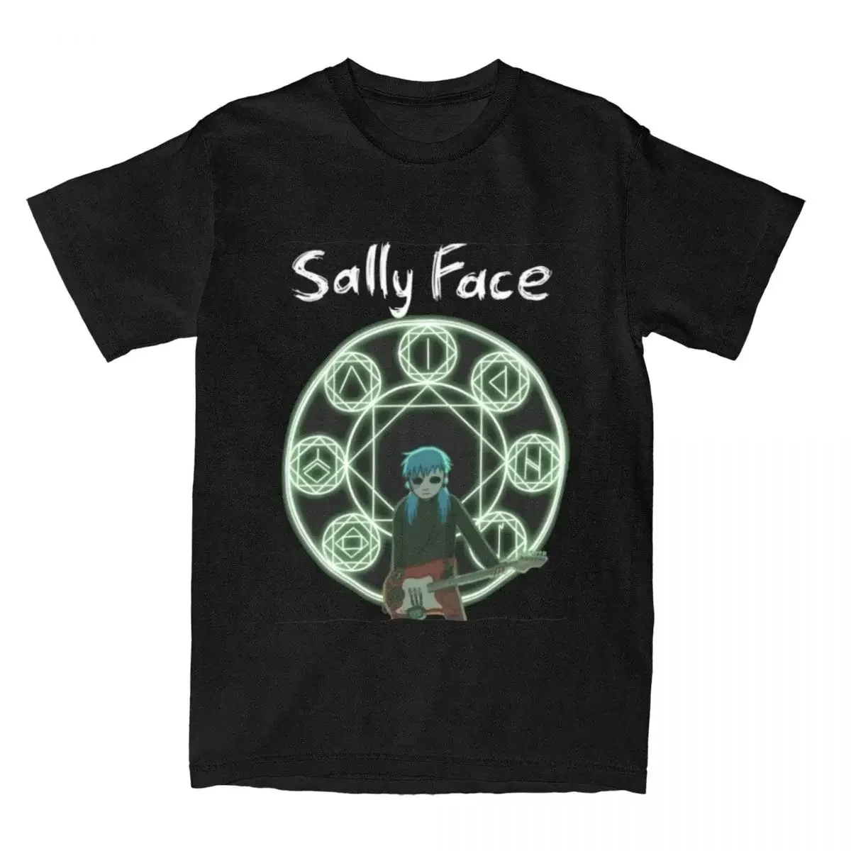 Men Women Sally Face Poster Gaming Game Lover T Shirt Merchandise 100% Cotton T-shirt Clothing Street Wearing Tees New Arrival