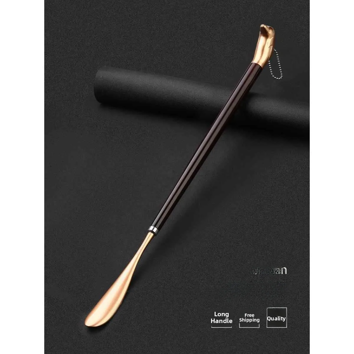 ロングハンドルメタルシューホーン家庭用簡単装着銅製シューホーン家庭用日常靴ケア用品beautiブランド