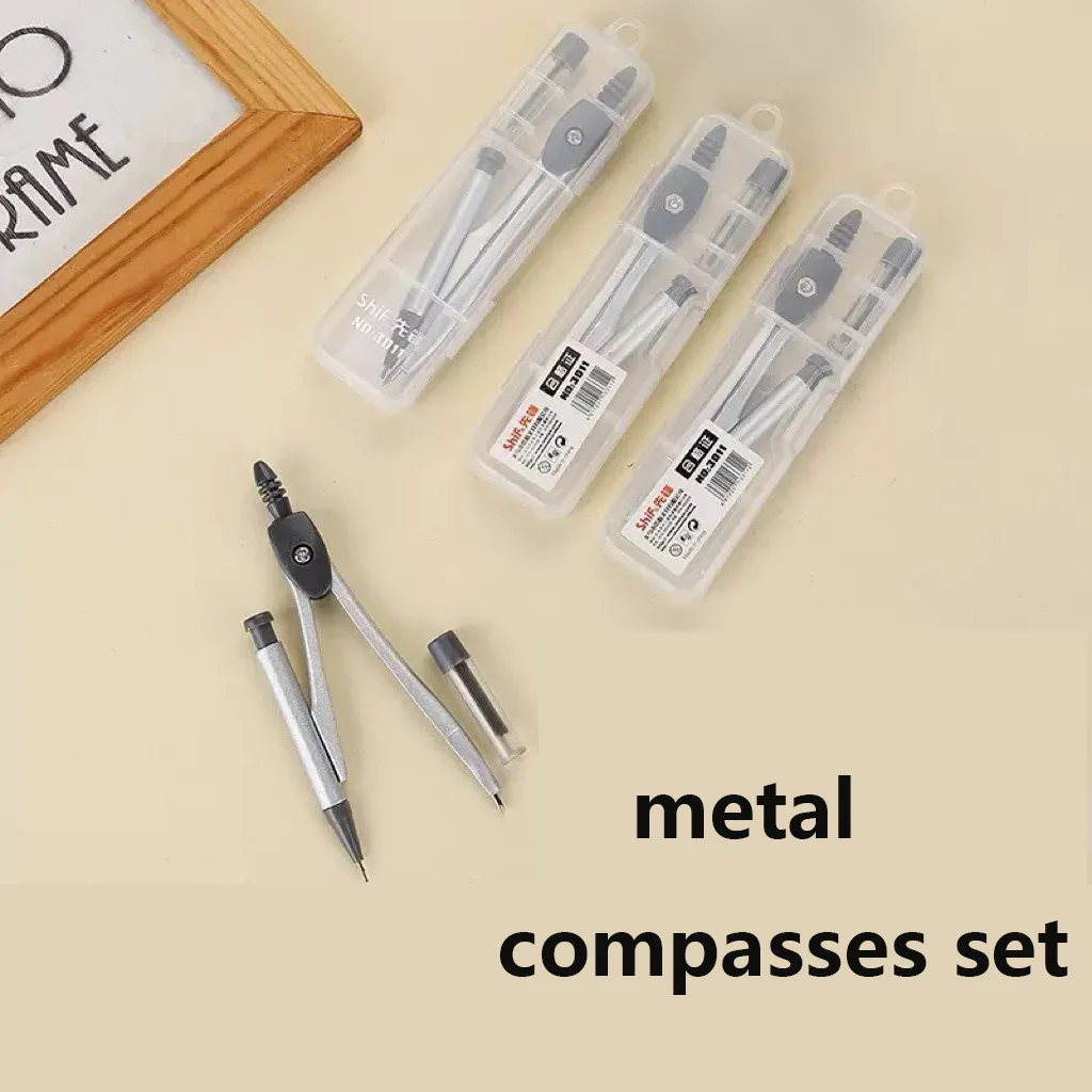 vente-en-gros-de-12-ensembles-de-compas-en-metal-outils-de-dessin-scolaire-articles-de-geometrie-professionnels-papeterie-accessoires-de-dessin-technique-scolaire