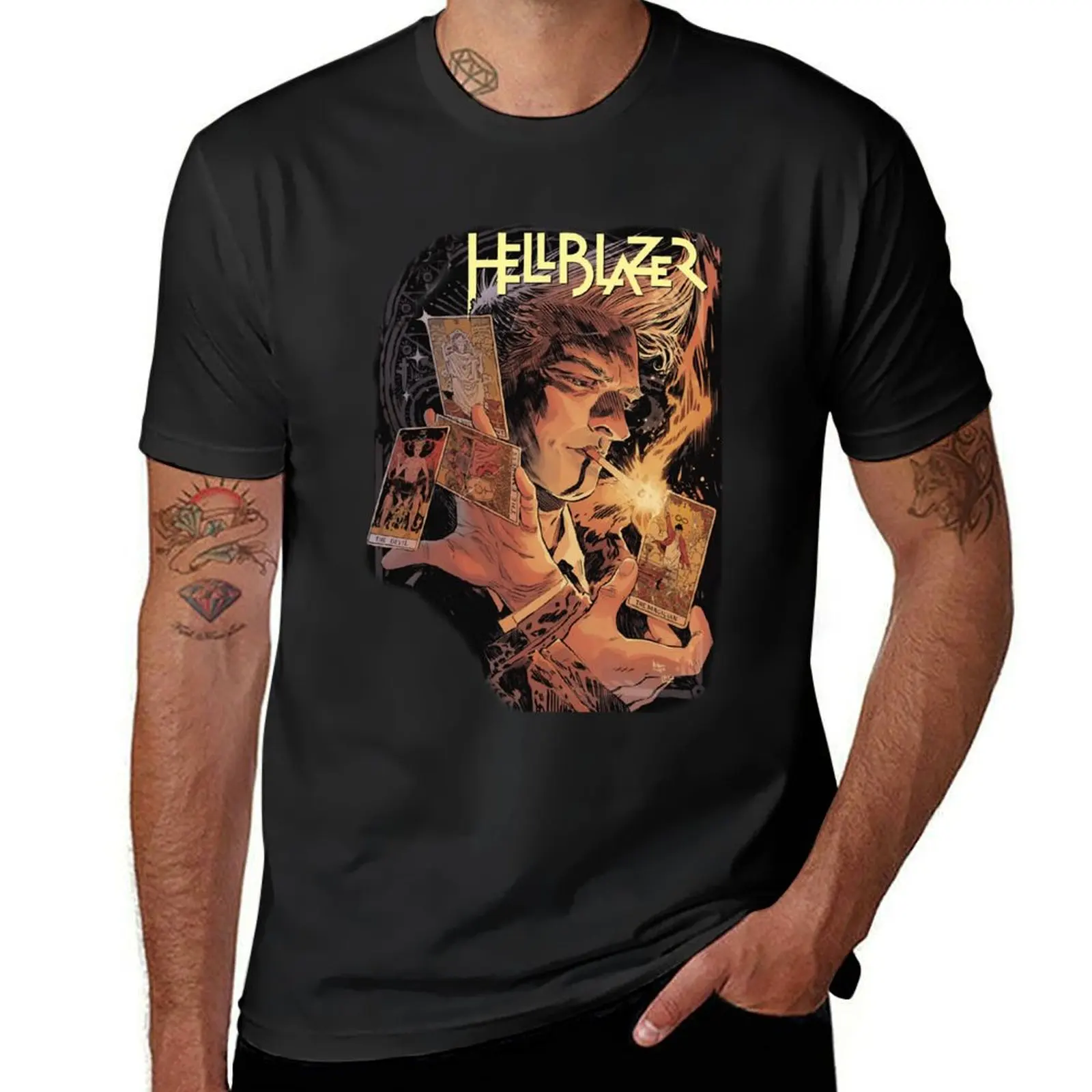 Hellblazer For Fans T-Shirt vintage clothes for a boy sports fans korean fashion fitted t shirts for men