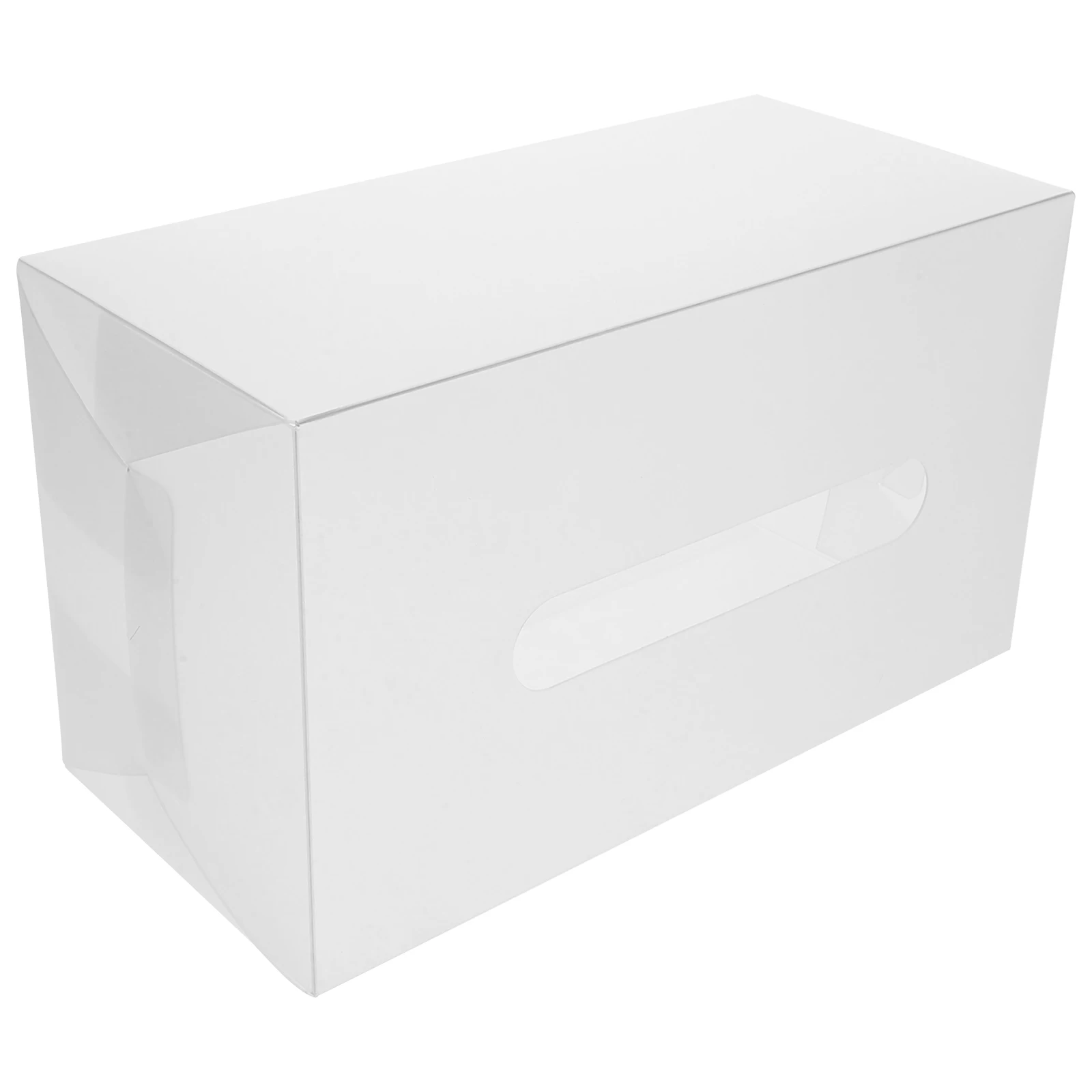 

Plastic Raffle Box Business Card Collector Multi Function Storage Lottery Holder Ballot Container Office Supplies