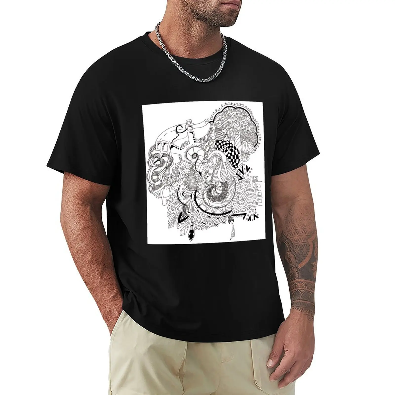 

Loops and Lines T-Shirt custom t-shirts sweat designer shirts luxury t-shirt mens shirts graphic tee