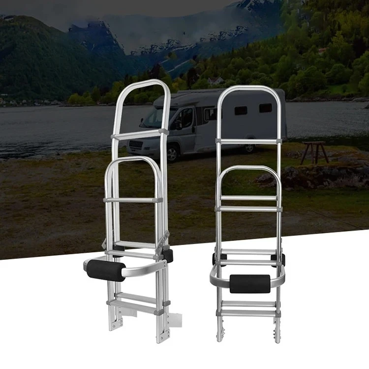 Рисунок 3 - Алюминиевая лестница для восхождения на колесах