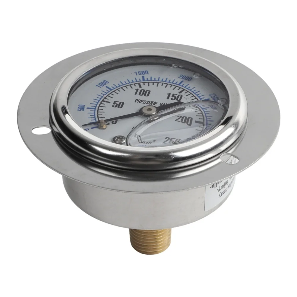 

For DIY Tasks 250KG Pressure Meter Accurate Pressure Measurement Accurate Pressure Readings Easy To Read Gauges