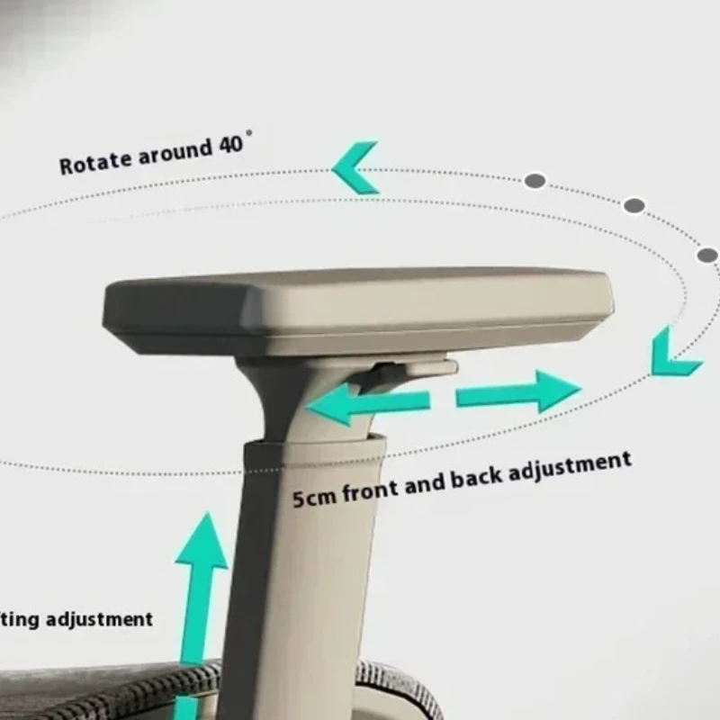 Cadeira gamer móveis de escritório cadeira de escritório ergonômica com encosto alto 3d encosto de cabeça cadeiras de jogos ajustável computador massagem relaxante