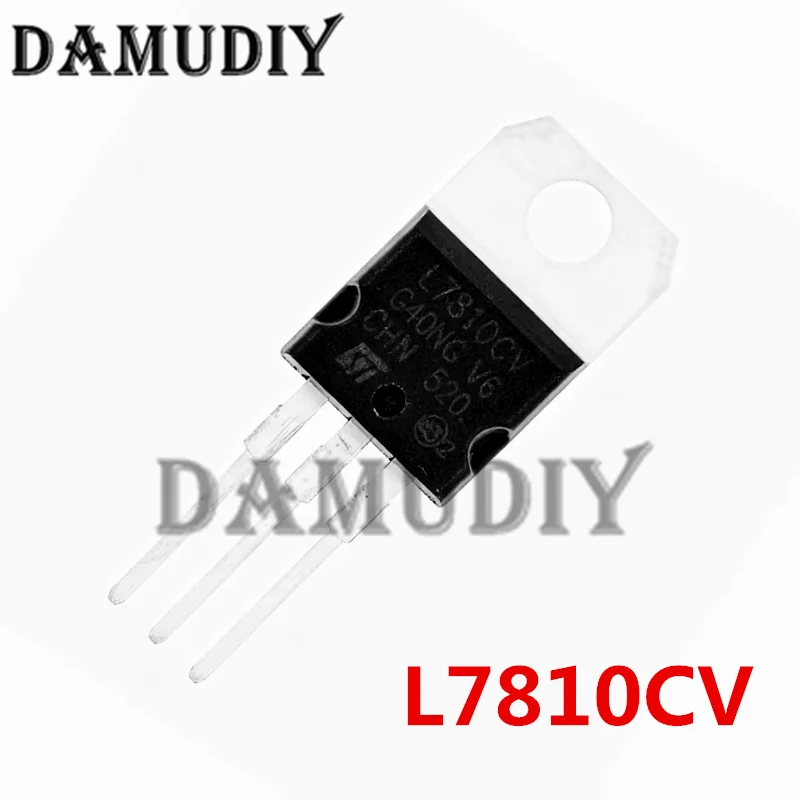 10 個 L7810CV L7810 7810 LM7810 MC7810 新しい電圧レギュレータ IC