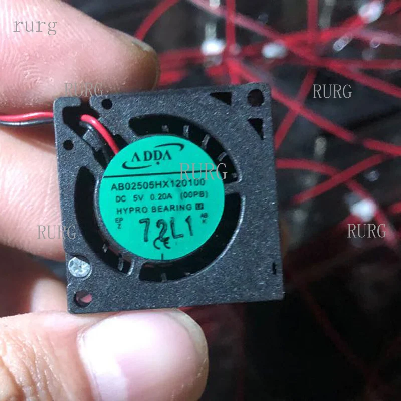 R+ 1-piece, brand new ADDA AB02505HX120100 5V 0.2A 2512 2-pin CPU DC cooling fan