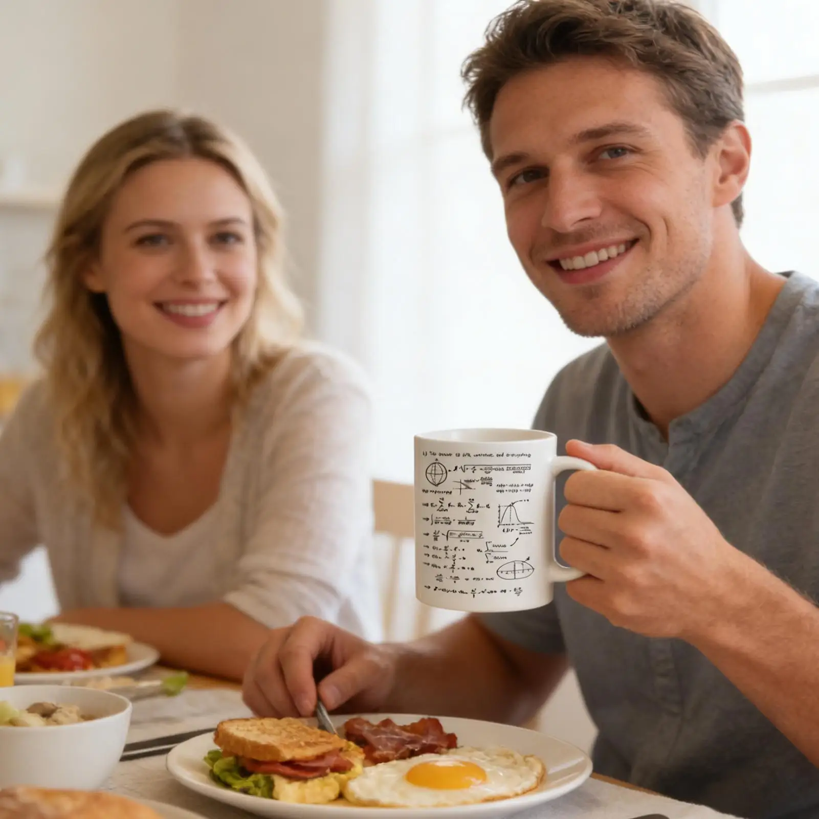 

Physics Coffee Mug 320ml Novelty Ceramic Drinkware Physics Coffee Cup for Hot and Cold Tea Juice Milk Water Beverage Milktea