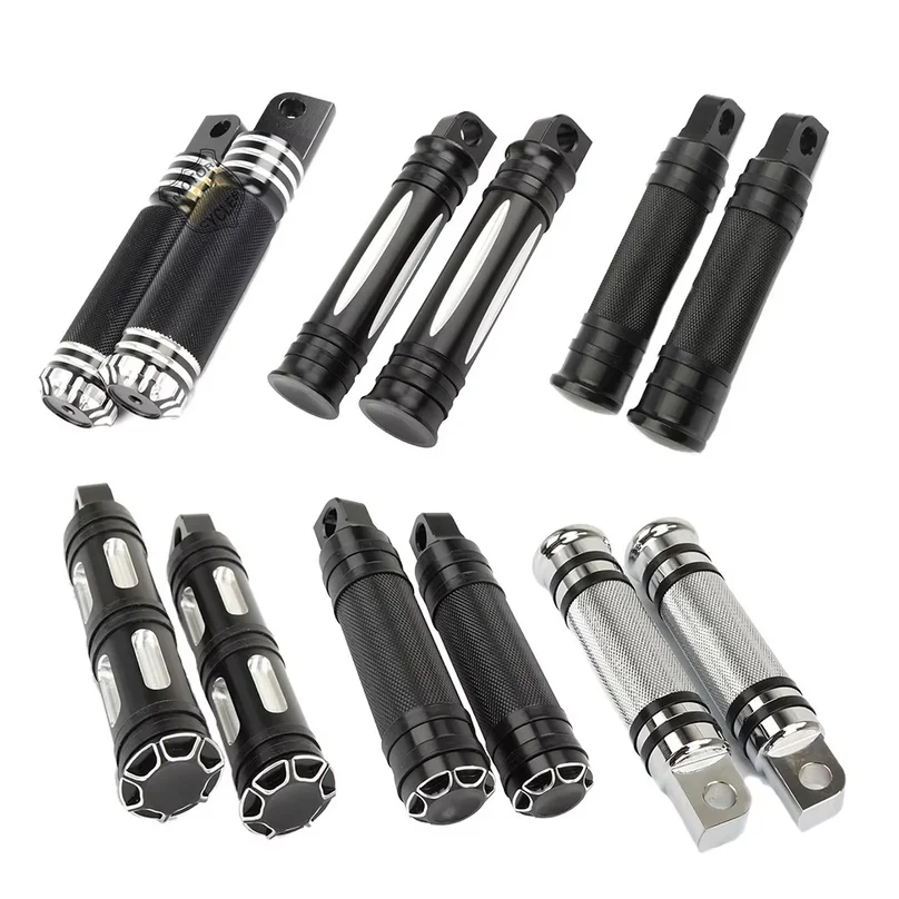 Motorcycle Front Rear Foot Peg Footrest Pedal for Harley Sportster 883 1200 XL Touring Road King Dyna Fatboy V-Rod XG750 XG500
