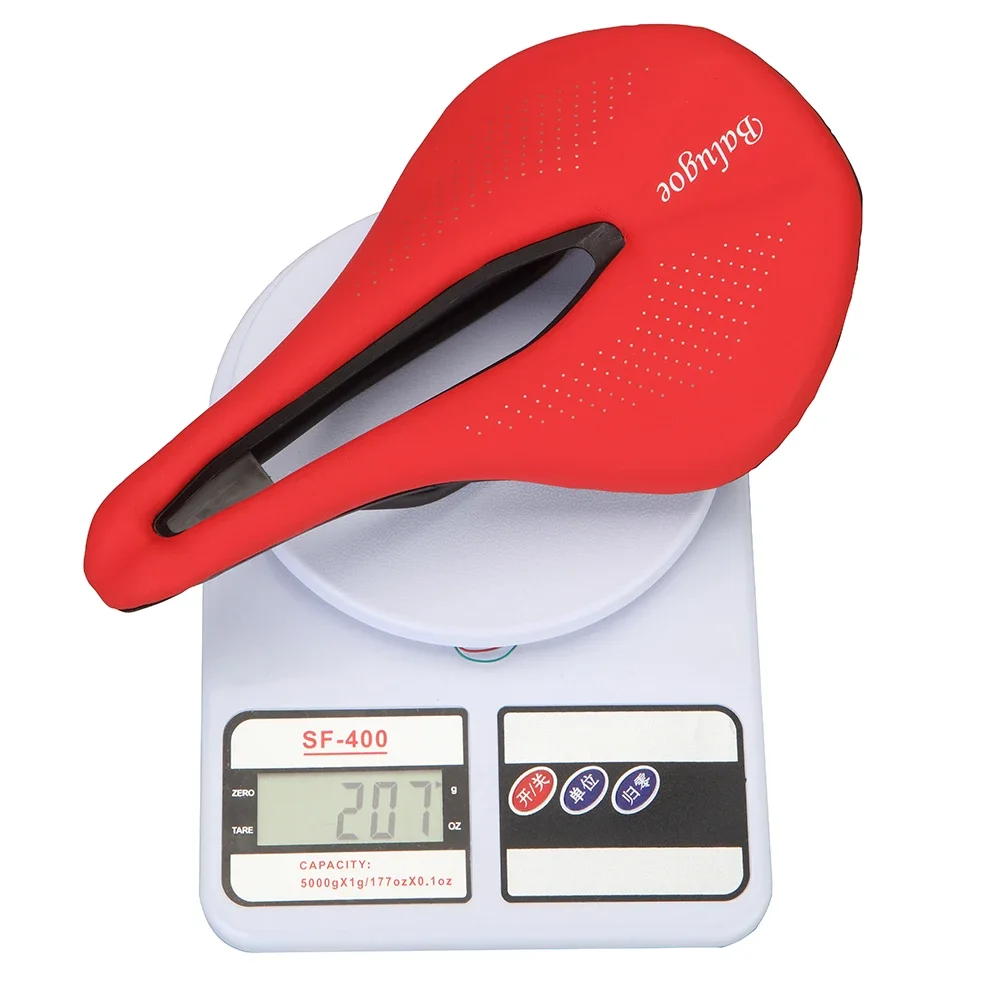 

BALUGOE Bicycle Saddle Mountain Road Bike Seat Cushion Racing PU Breathable Comfortable Soft Saddle Bicycle Accessories