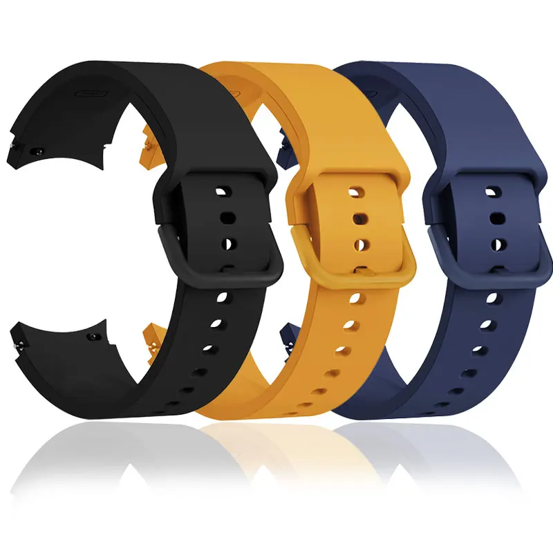 Ремешок силиконовый для Samsung Galaxy Watch 6/5/4, 40/44 мм, 45 мм