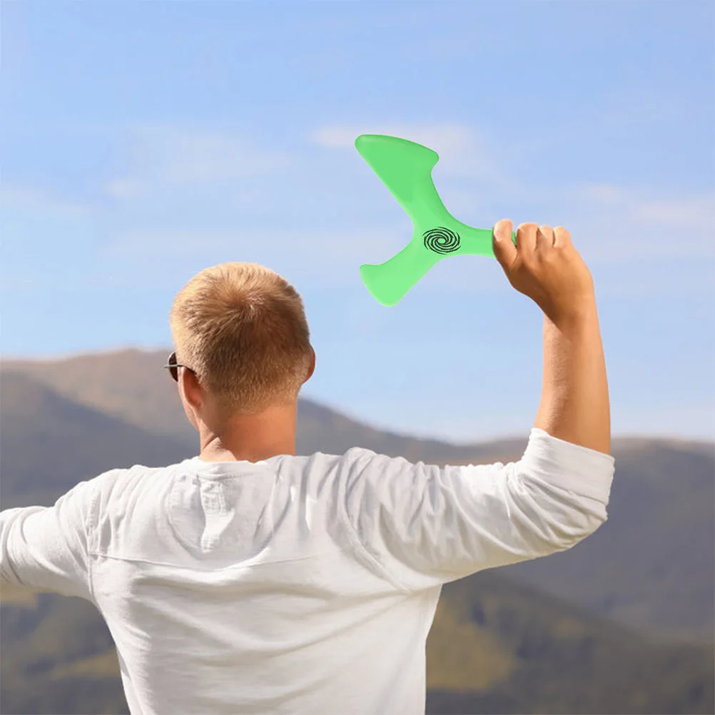 

2 шт. мягких бумерангов, прочные, для игр на открытом воздухе, пляжа, газона, семейные игры, бамперы для детей, уличные бамперы из пеноматериала