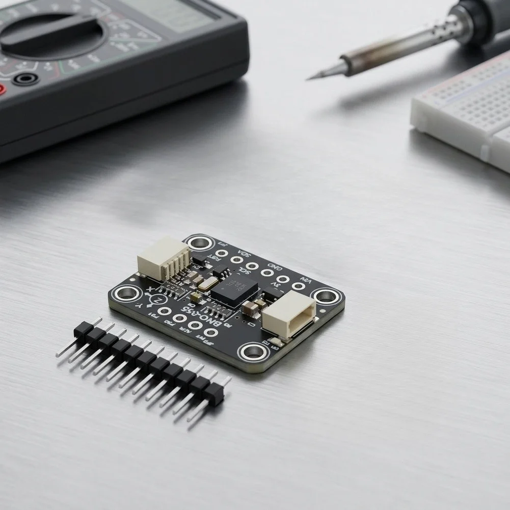 BNO055 I2C 9-Axis (9-DOF) Sensor Module With Ports For Robotic Devices For Arduino For Raspberry Pi Robotic Projects
