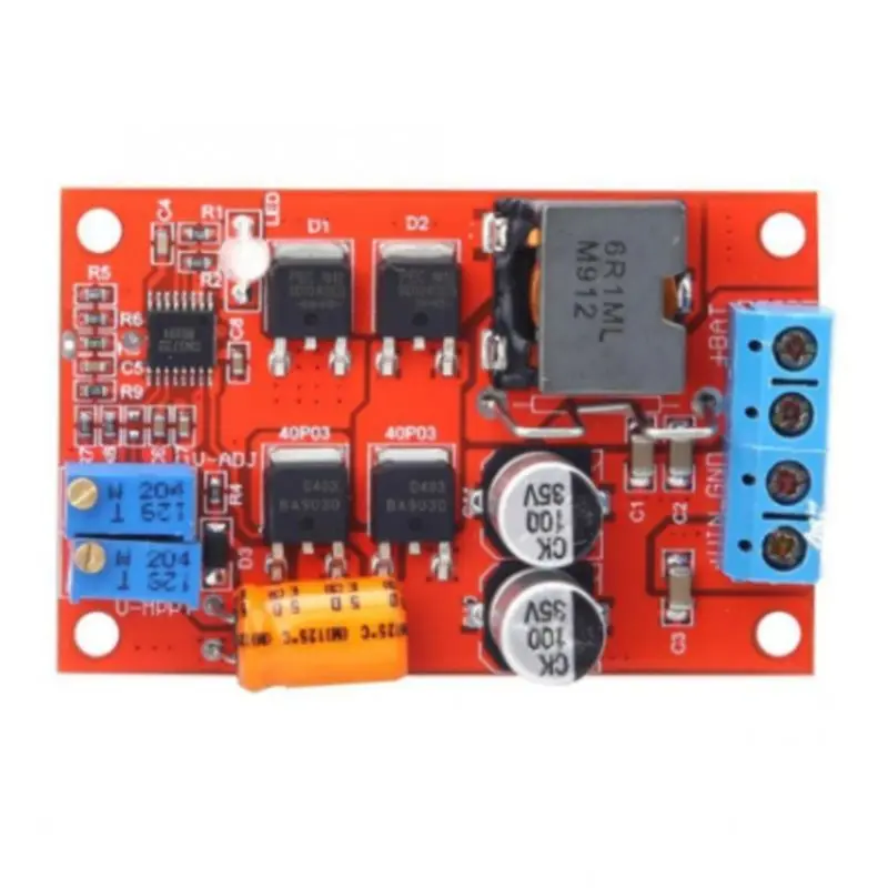 B63B-5A MPPT Solar Panel Regulator Module Solar Charge Controller Battery Charging Module 9V 12V 18V 24V Easy To Use