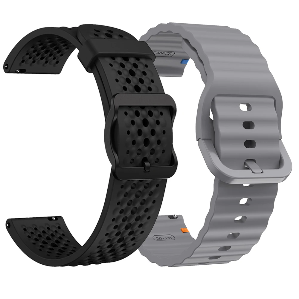 22Mm Silicone Strap… - image