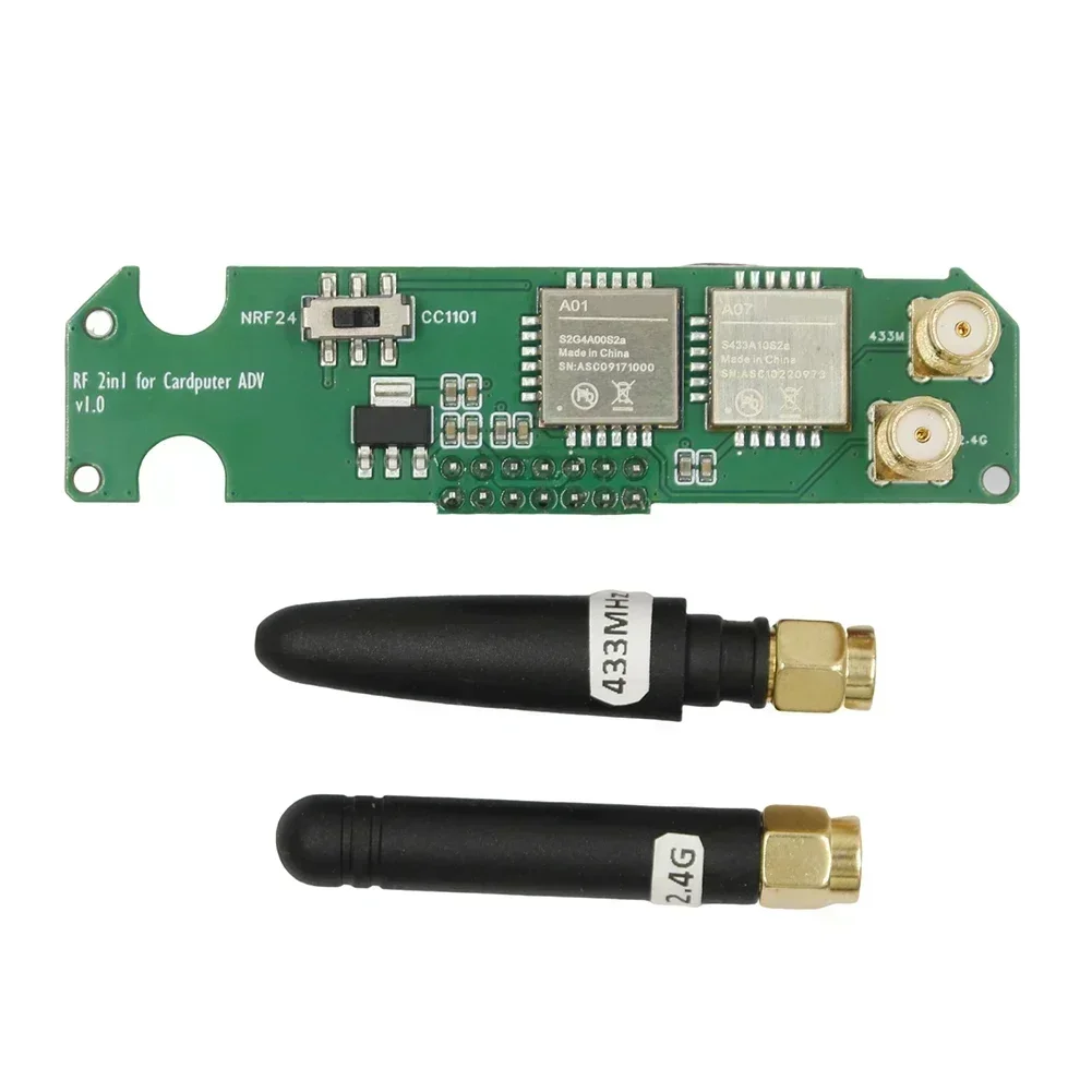 

CC1101 NRF24 RF Module Compatible with For Bruce Firmware for M5Stack Cardputer Supporting Custom Frequency Ranges