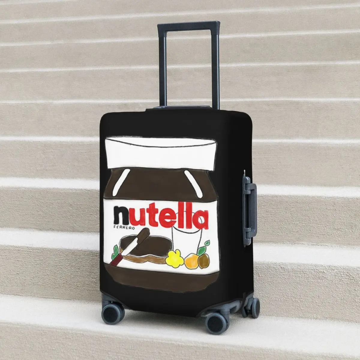 

Защитный чехол для чемодана Nutella, эластичные защитные чехлы для дорожного багажа на 18-32 дюйма