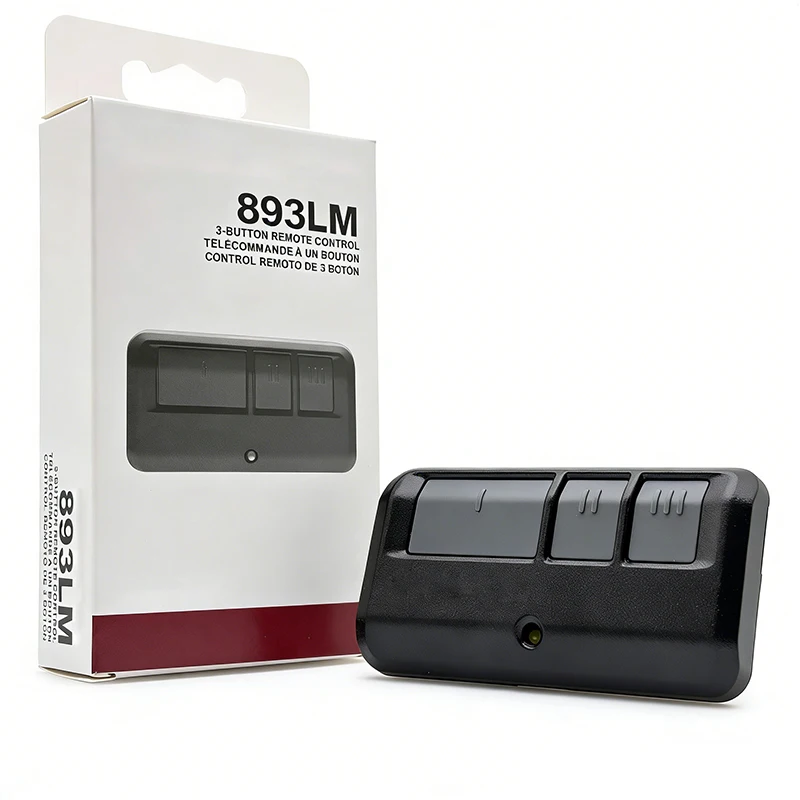 

Yellow Learn Buttons 893LM 953ESTD 891LM 950ESTD 41A7633 Garage Door Remote Control 315MHz 390MHz Garage Door Opener Security 2