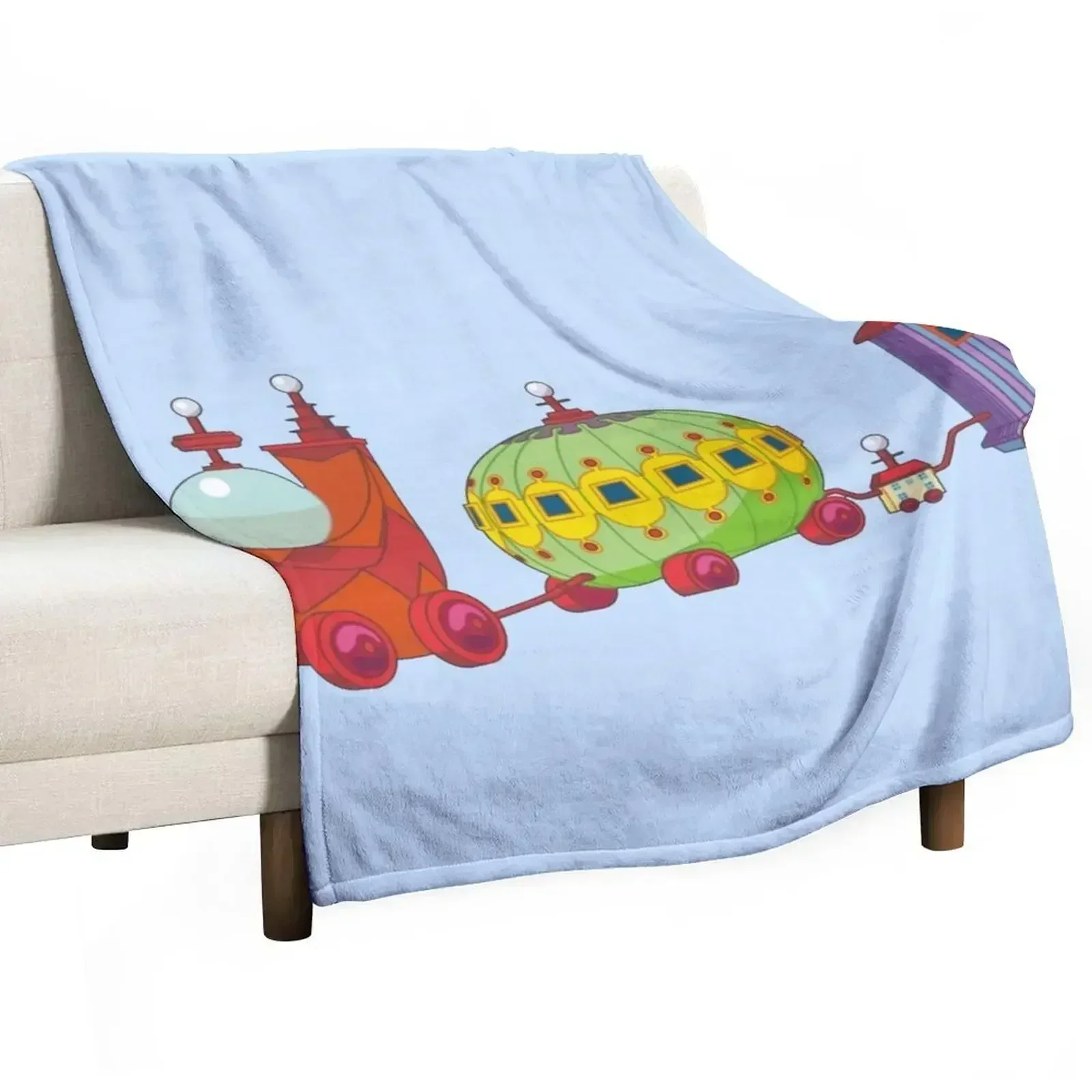 Ninky nonk In the night garden Throw Blanket Cozy Sofa Blanket for TV Watching Napping