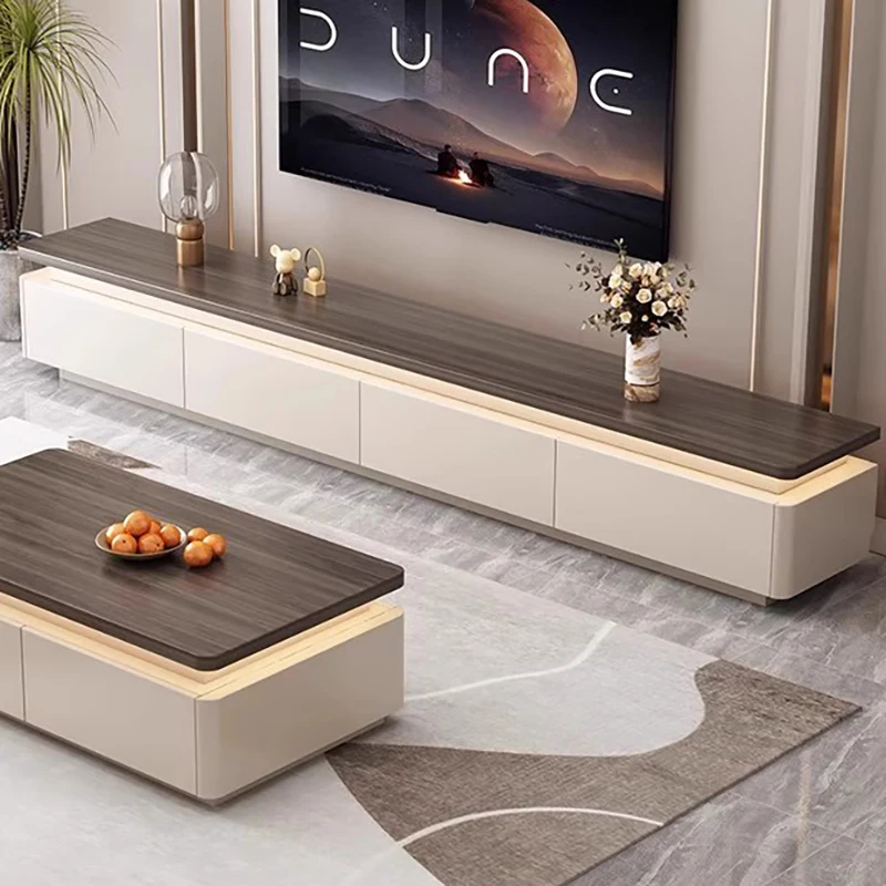 Modern Luxury Lounge Tv Cabinet Television Shelf Comfortable Tv Cabinet Wood Nordic Storage Mueble Tv Flotante Bedroom Furniture